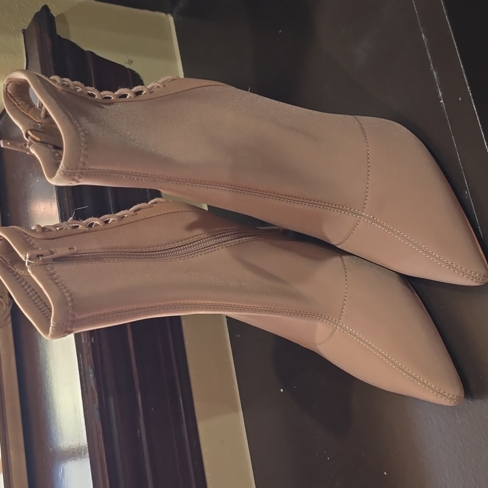 Tan Booties